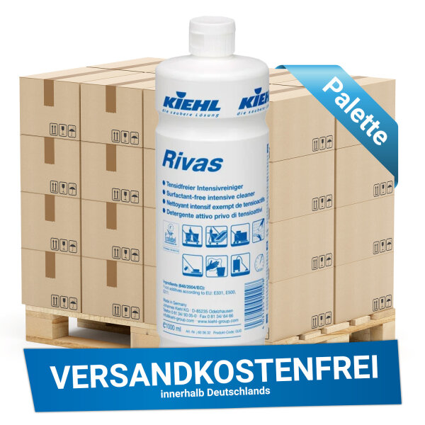 Kiehl - Rivas Tensidfreier Intensivreiniger 1l - 504 Flaschen Palette