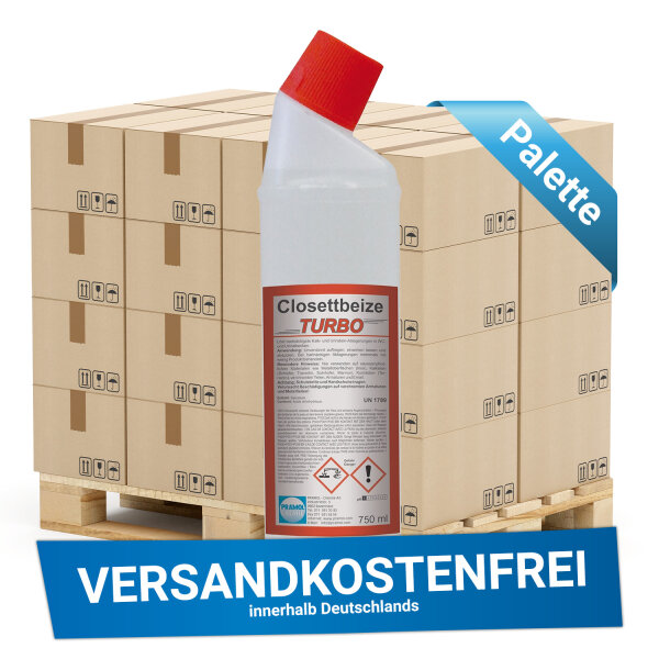 Pramol - Closettbeize Turbo 750ml  - 504 Flaschen - Palette