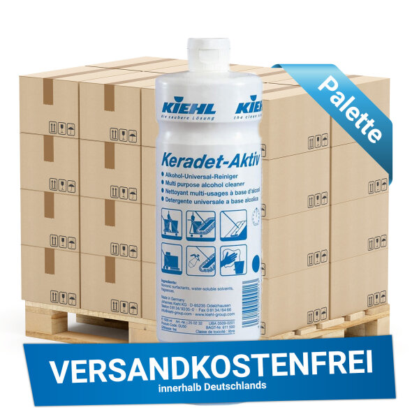 Kiehl - Keradet-Aktiv  Alkohol-Universal-Reiniger 1l - 504 Flaschen Palette