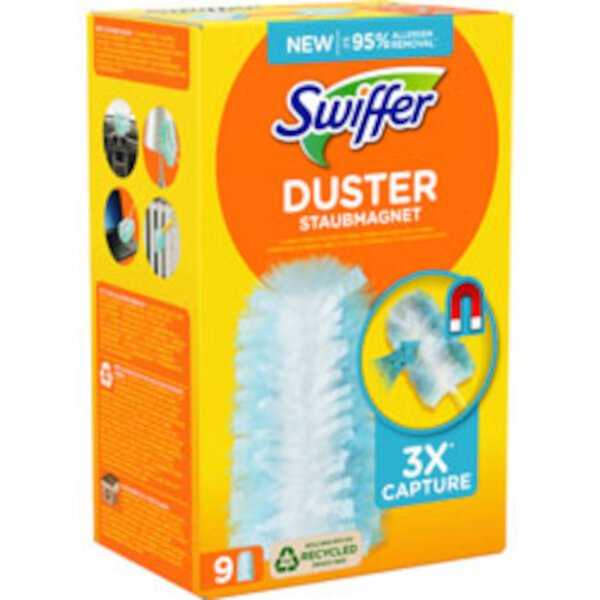 Procter & Gamble - Swiffer Staubmagnet 9Stk (6) Staubwischer Nachfüllpackung "Olympia"