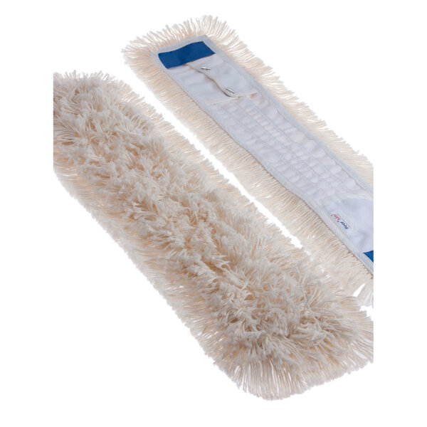 Floorstar - FW-Bezug FM80 Feuchtwisch-Baumwollmopp "Florida" 80cm mit Knöpfen (50)