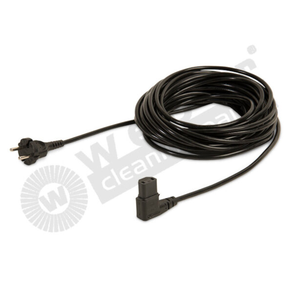 Weber - Netzkabel - Schuko Stecker gebogen / Kaltgerätestecker für Tennant V6 und V10