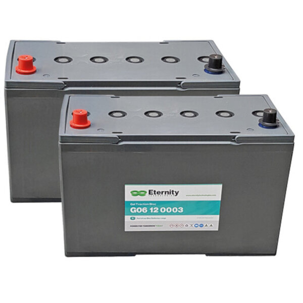 Cleanfix - Gel-Batterien à 12 V/85 Ah C5 Eternity für RA431 B Batterie Scheuersaugmaschine