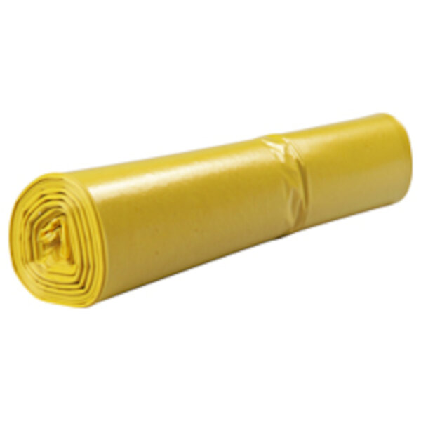 Deiss - Abfallsack 70l T60 gelb 575x1000 25Stk (10) LDPE Recycling