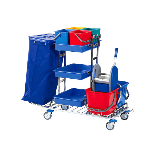 Floorstar - RW 1Q 2-120 REINIGUNGSWAGEN 1 QUATTRO - HR 2X120 - SOLID