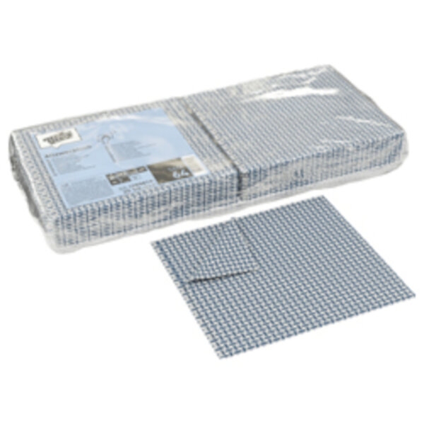 Clean and Clever - SMA64 Allzwecktuch 35x40 blau Universaltuch 20Stk (10)