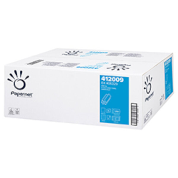 Papernet - Falthandtuch Z-Fold hochweiß 2lg Interfold 22x24cm