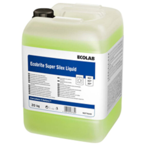 Ecolab - Ecobrite Super Silex Liquid Alleinwaschmittel 20kg