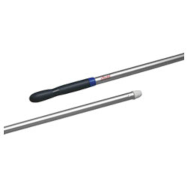 Vileda - Alu-Besenstiel 150cm Clip blau mit Gewinde (10)