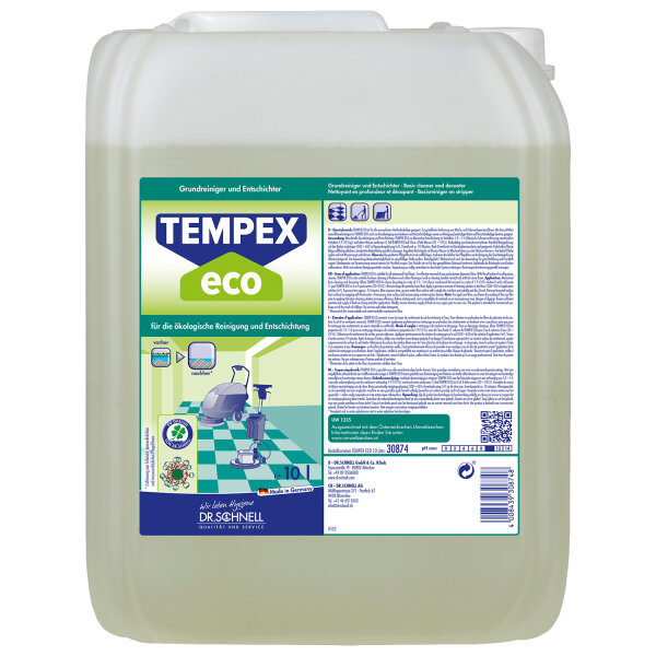 Dr.Schnell - Tempex ECO 10l Ökologischer Grundreiniger & Entschichter