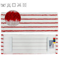 Sprintus - Mikrofasermopp Shark Red 50cm Weiß/Rot (50)