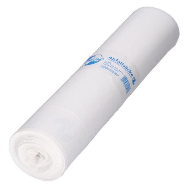 Deiss - Abfallsack 120l T60 weiß LDPE Premium 700x1100 25Stk (10)