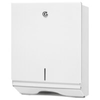 Wepa - Falthandtuchspender small Metall weiß mit...