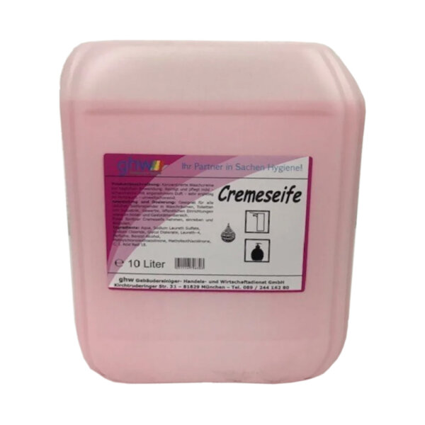 GHW - Cremeseife Premium Creamy Pink Rose 10 Liter