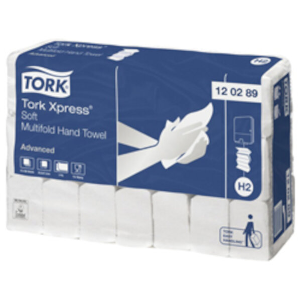 Tork - Xpress Multifold 2lg Handtuch H2 weiß 21x26 cm
