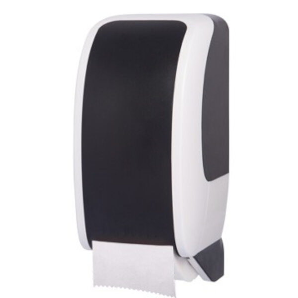Oehme - Toilettenpapierspender COSMOS schwarz / weiß
