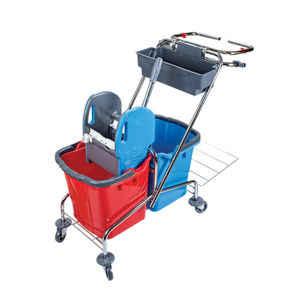 Oehme - Serie 209 Doppelfahrwagen mit Müllsackhalterung