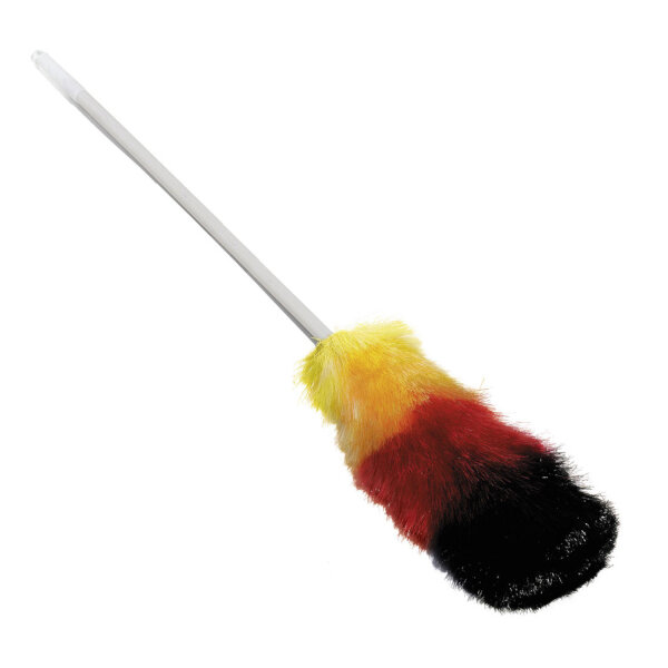 Nölle - Staubwedel Synthetik 60cm (schwarz/rot/gold) (10)